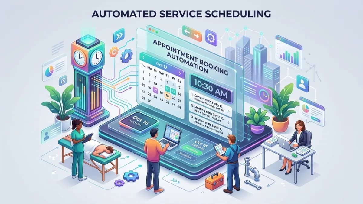 Appointment Booking Automation for Service Businesses article cover image