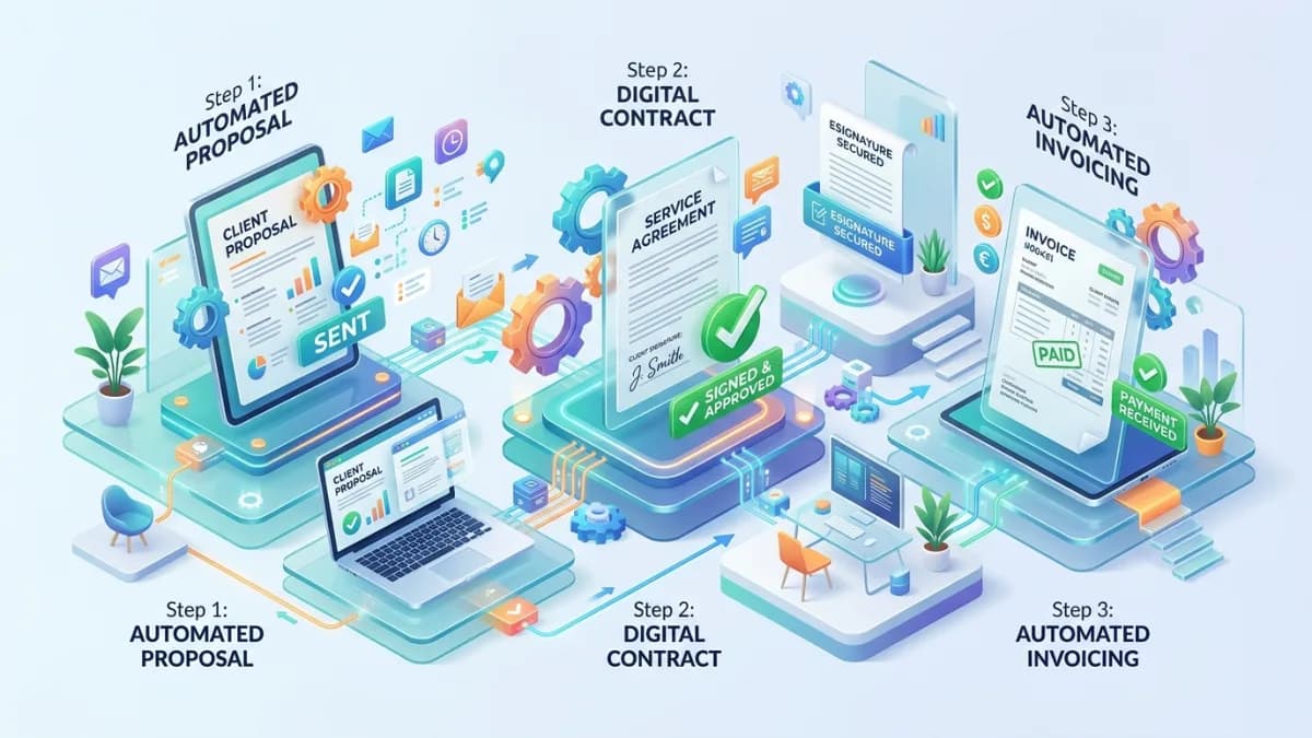 Automated Proposal, Contract and Invoice Workflow article cover image