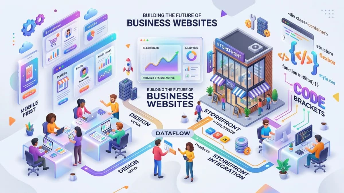 Business Website Development Guide for Small Companies article cover image