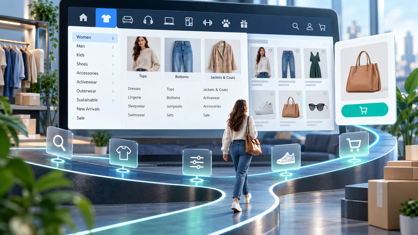 E-commerce Navigation UX Guide for Product Stores article cover image