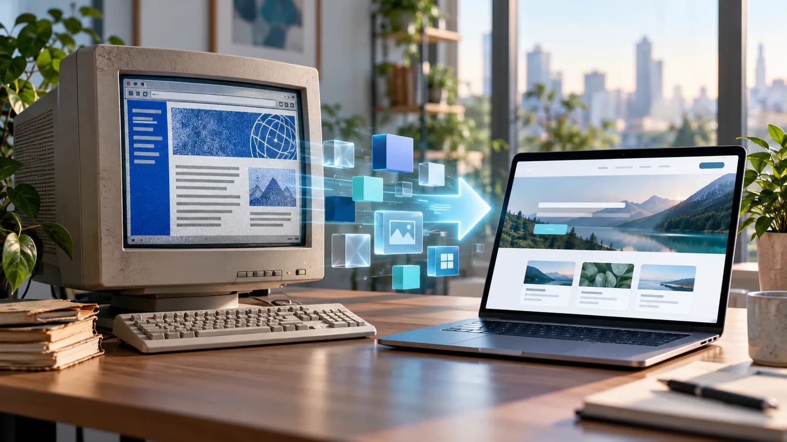 Replatforming a Legacy Website: WordPress vs Next.js vs Shopify article cover image