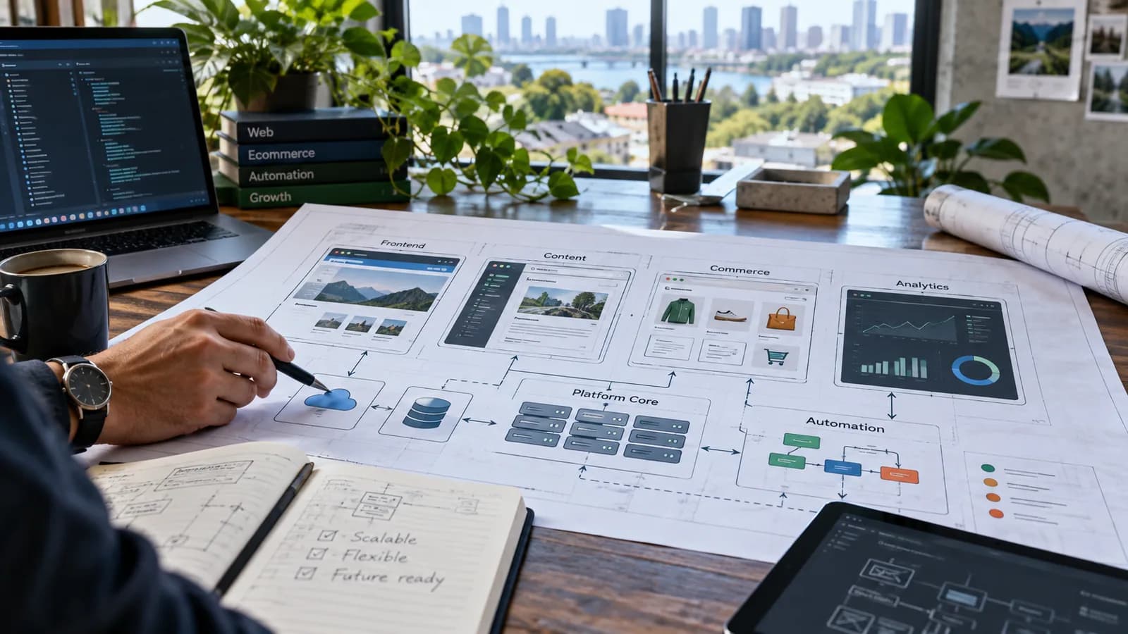 Modern Business Website Technology: Architecture and Platform Guide article cover image