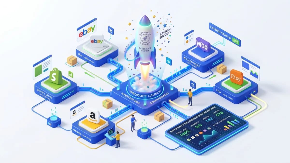 Multi-Channel Product Launch Guide for E-commerce Brands article cover image