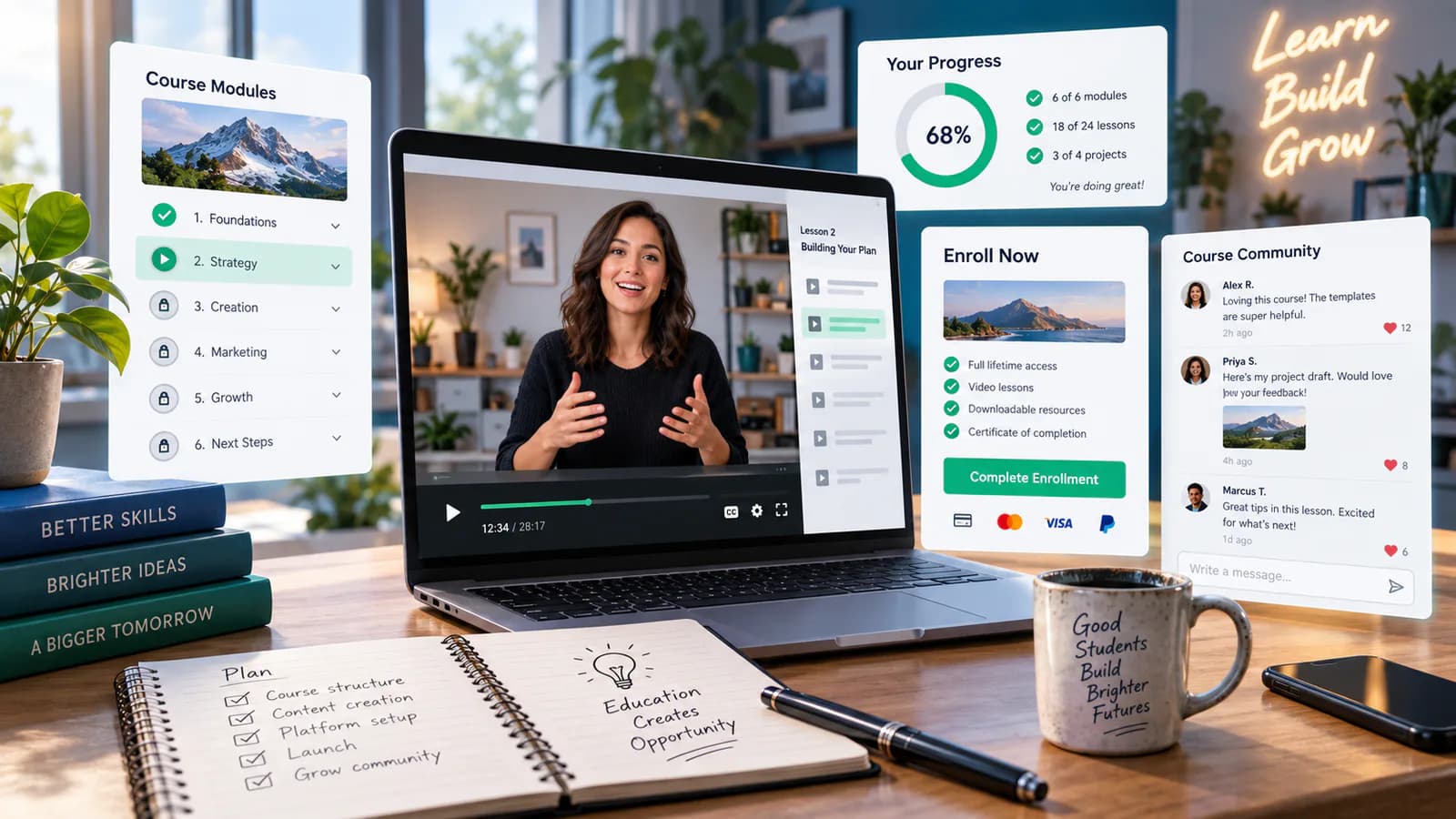 Online Course Website Planning Guide article cover image