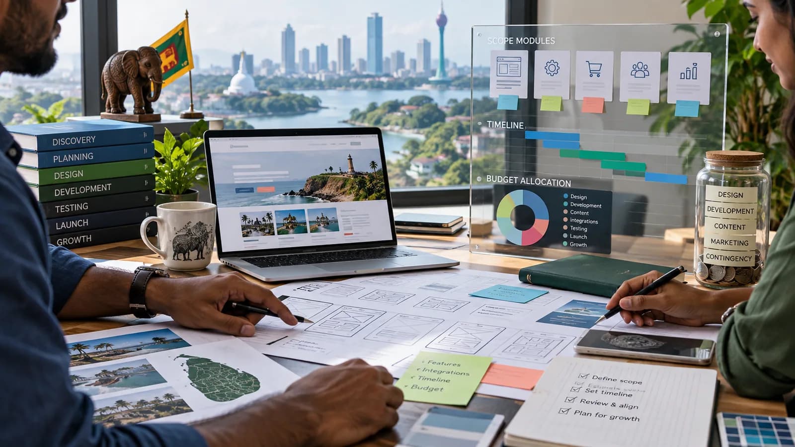 Website Development Cost in Sri Lanka: Scope and Budget Guide article cover image