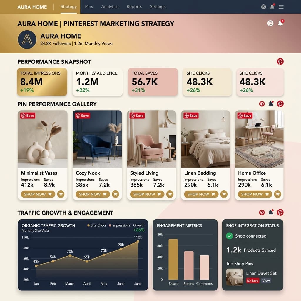 E-Commerce & Pinterest Strategy