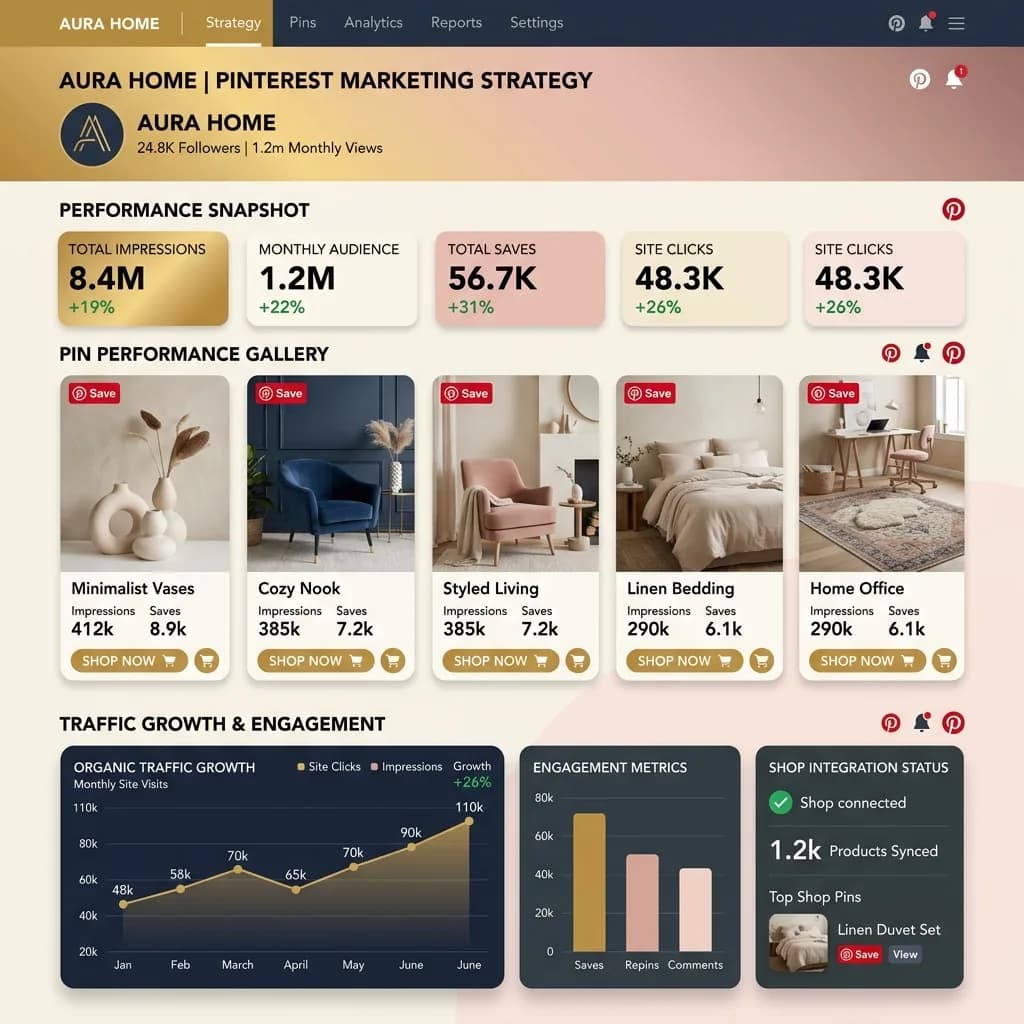 E-Commerce & Pinterest Strategy
