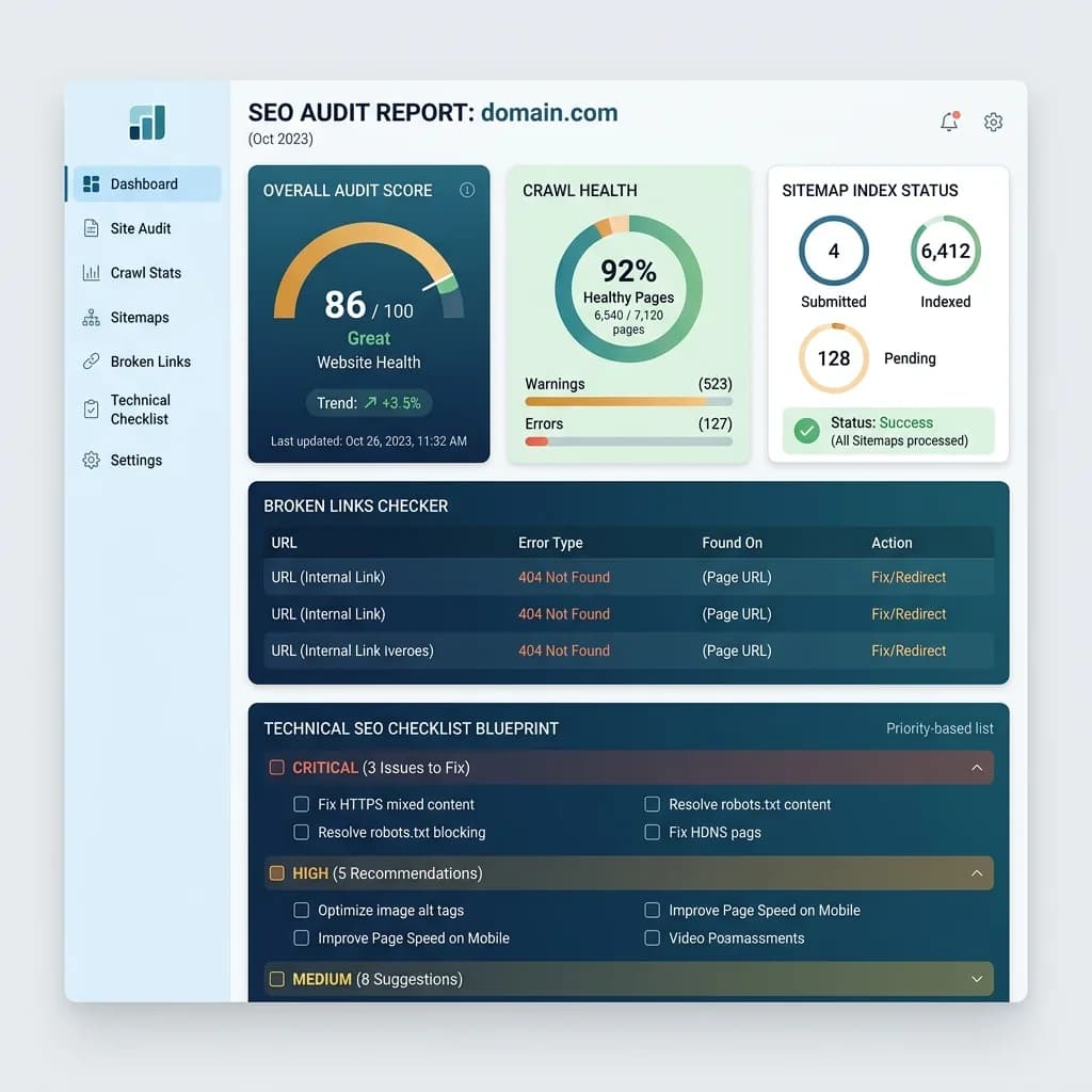 E-Commerce & Store SEO Audit