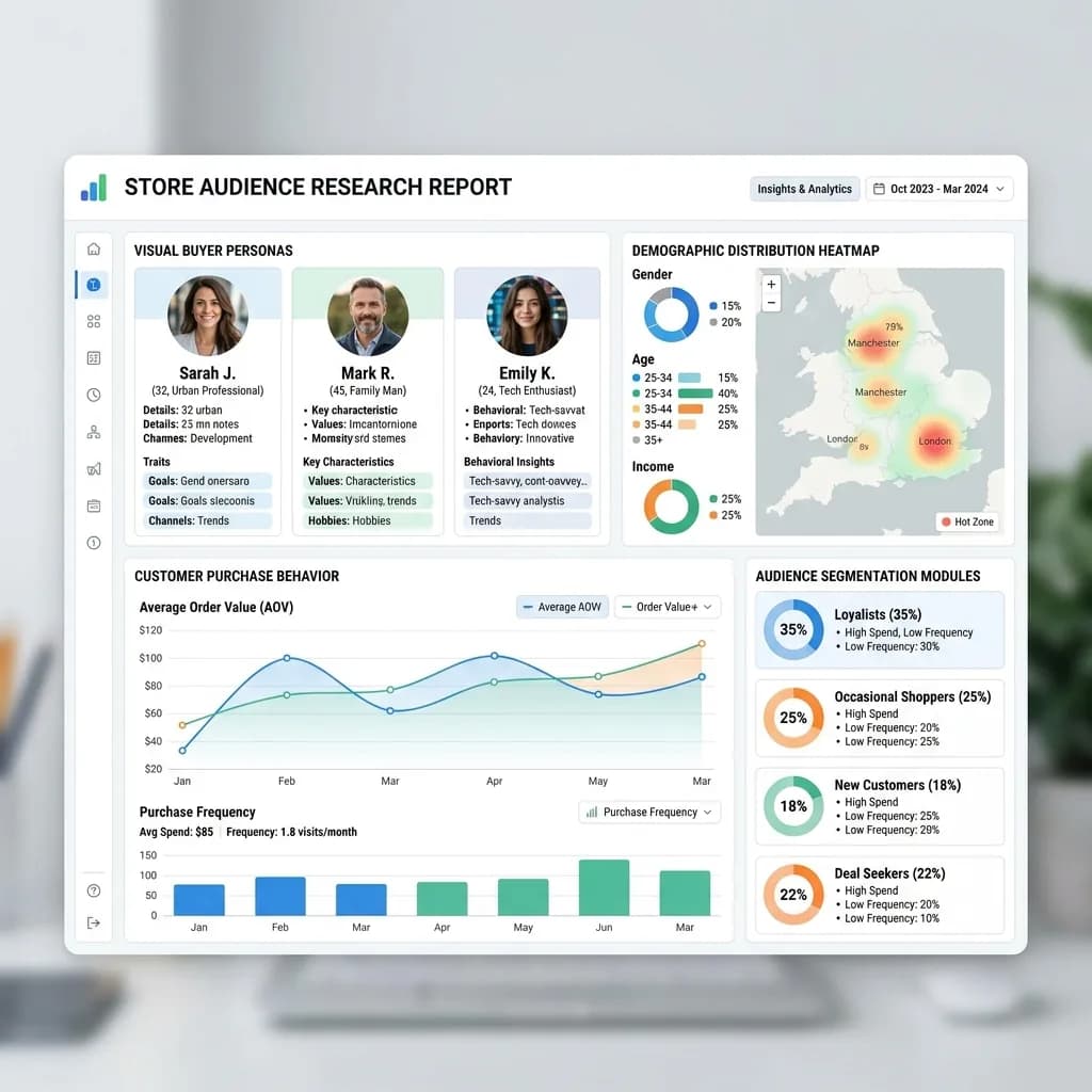 Store Audience & Product Research