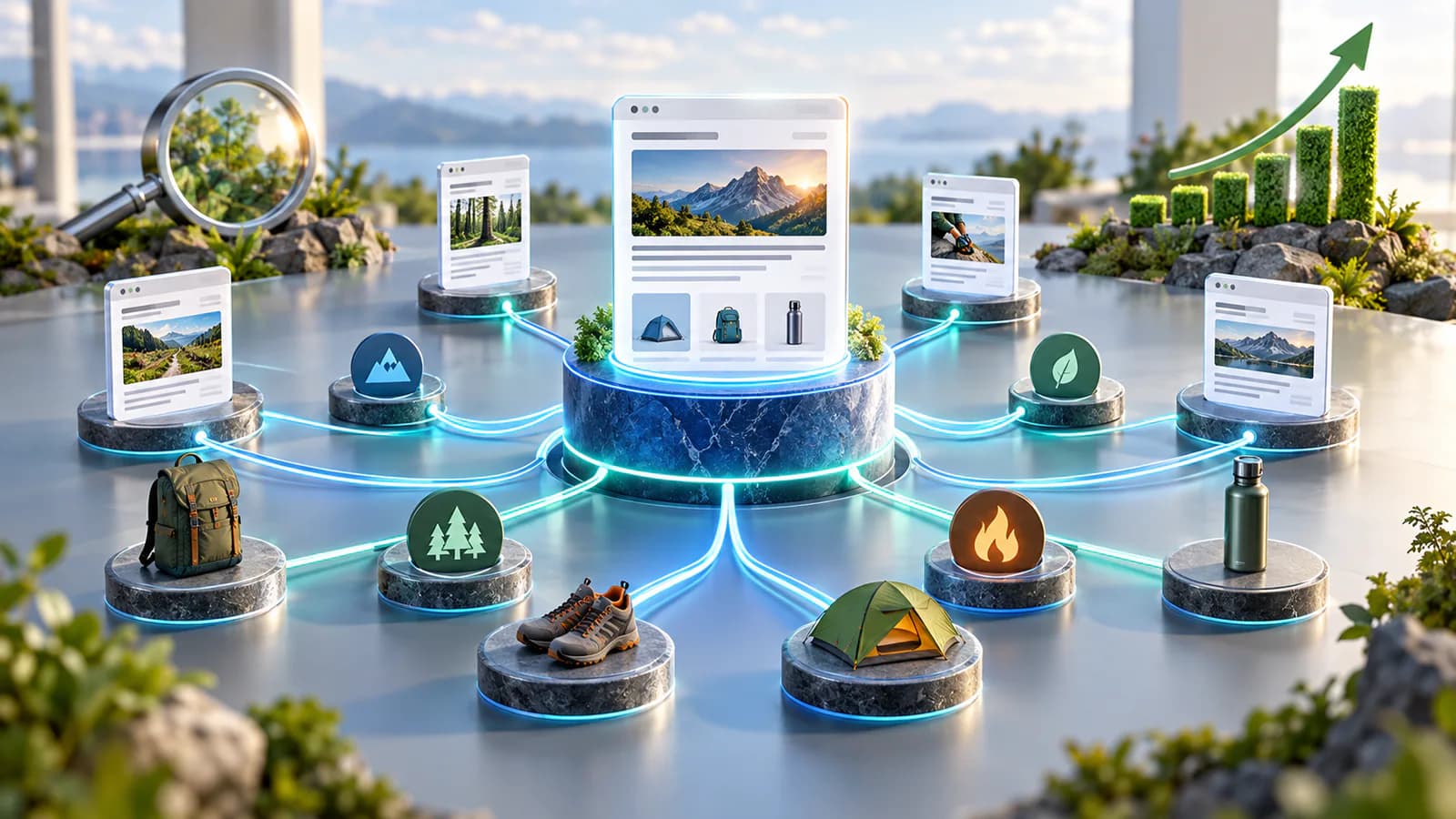 E-commerce Blog Topic Cluster Guide article cover image