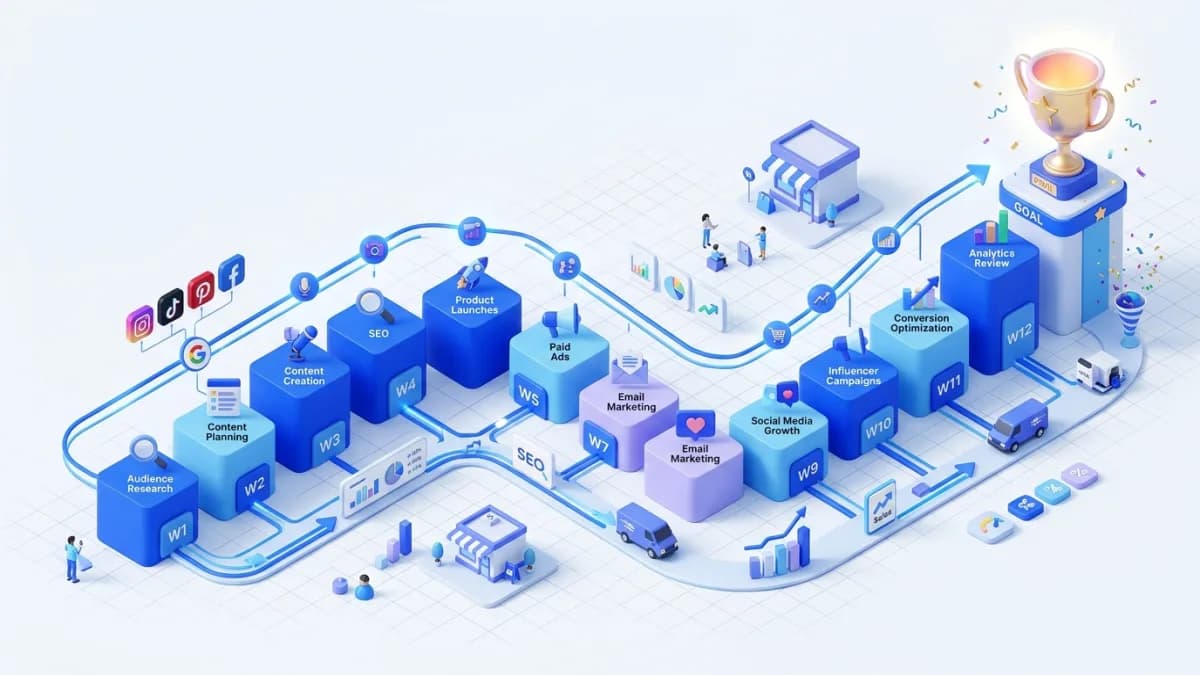 E-commerce Content Strategy Guide for 12-Week Growth article cover image