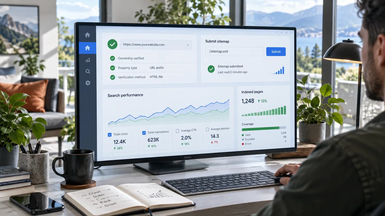 Google Search Console Setup and Verification Guide article cover image
