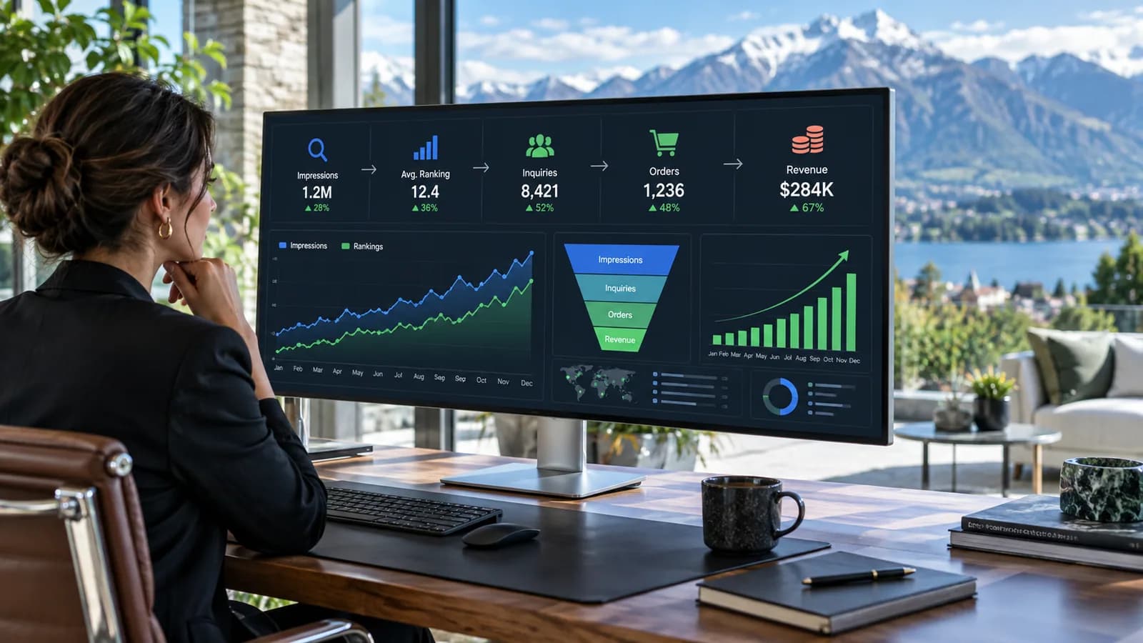 SEO Reporting Dashboard: Metrics That Connect Rankings to Revenue article cover image