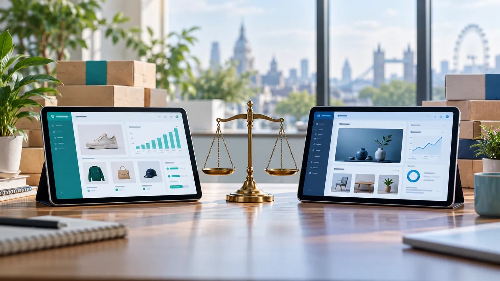 Shopify vs WordPress for Small Businesses in the US, UK and EU article cover image