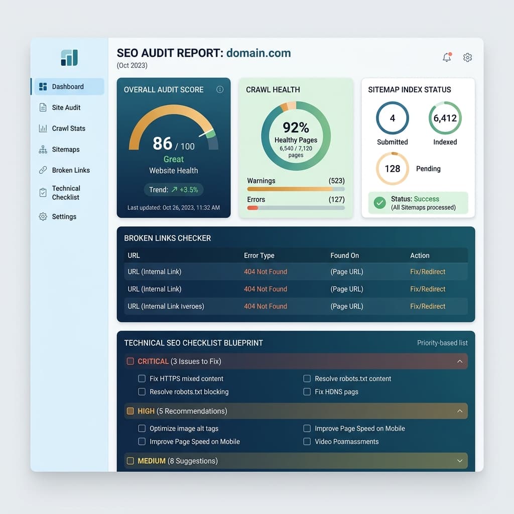 E-Commerce & Store SEO Audit